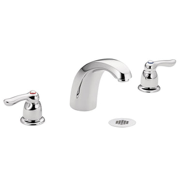 Moen 8924 Commercial M-Bition Widespread Lavatory Faucet w/ Grid Strainer 1.5gpm