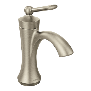 Moen 4500BN Wynford Brushed Nickel One-Handle High Arc Bathroom Faucet