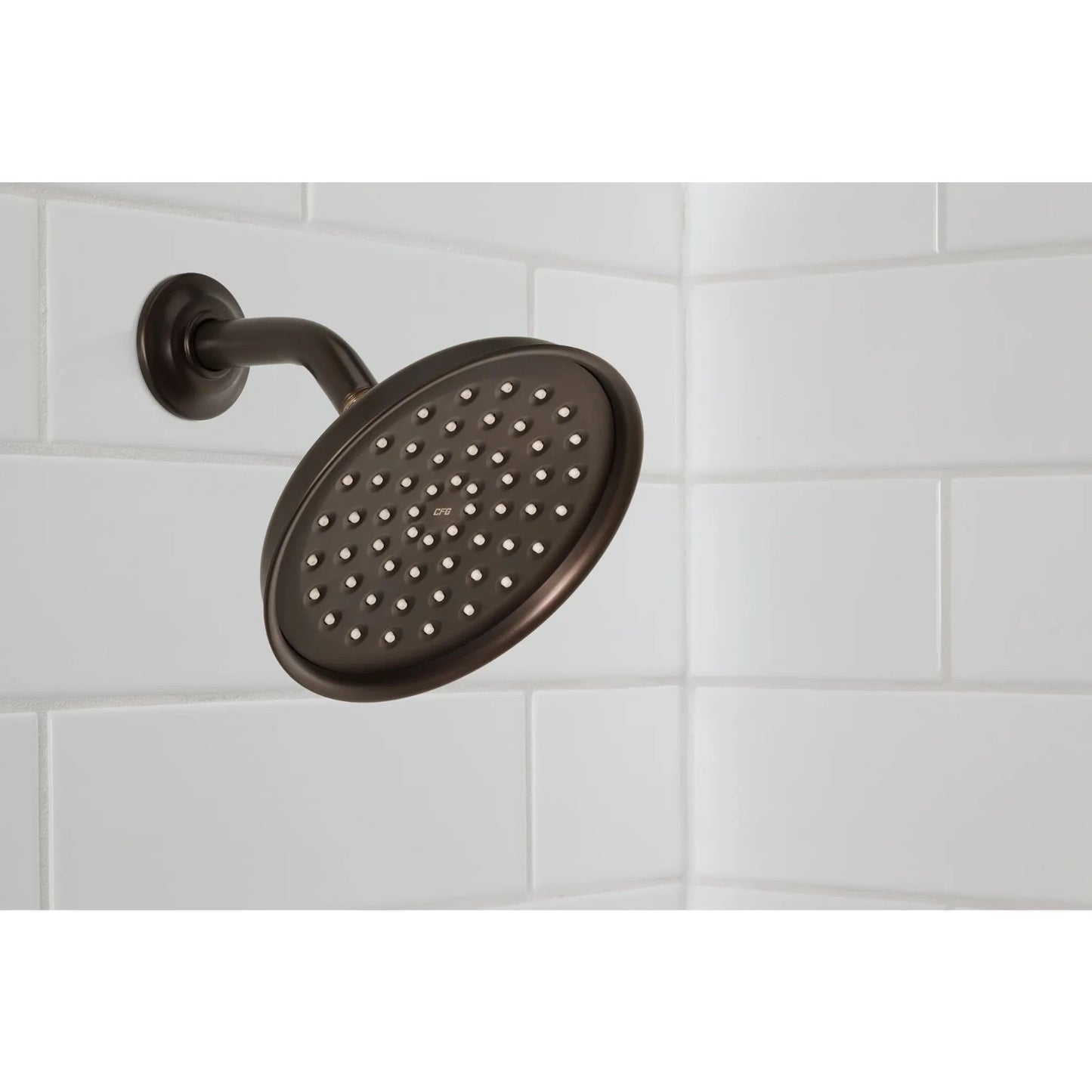 Moen CFG 47401GROWB Rainshower Head Old World Bronze 6.5 Inch 1-Function