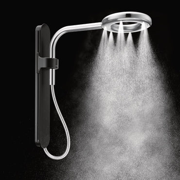 Moen N207R0BLC Rainshower Matte Black Chrome Spa Shower Head New