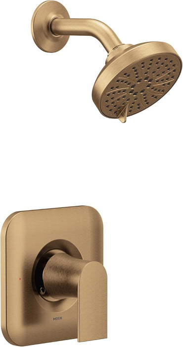 Moen T2472EPBZG Genta LX Bronzed gold Posi-Temp shower only — view 2