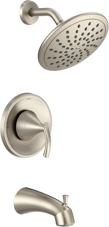 Moen T2843EPBN Glyde Brushed Nickel Posi-Temp Eco-Performance Tub/Shower — view 2