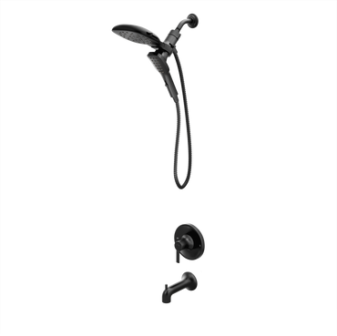 Moen 82140BL Zyla Matte Black Posi-Temp Tub/Shower