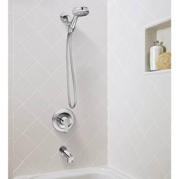 Moen 82618 MEENA Chrome Posi-Temp tub/shower — view 2