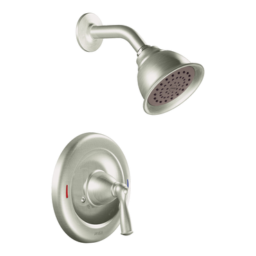 Moen 82912SRN Banbury Spot Resist Brushed Nickel Posi-Temp Shower Only