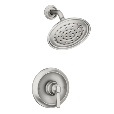 Moen 82971SRN Halle Spot Resist Brushed Nickel Posi-Temp Shower Only