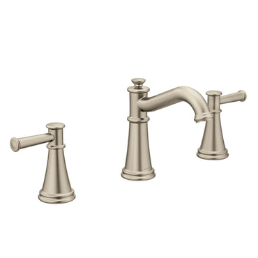 MOEN Belfield T6405BN Bathroom Faucet Two Handle High Arc Brushed Nickel - 2