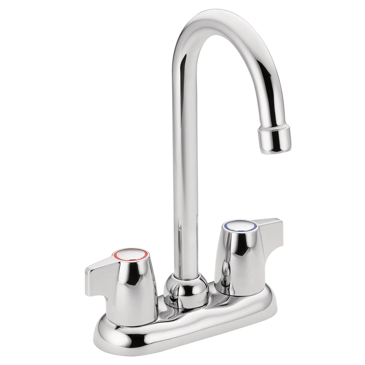 Moen 4903 Chateau Chrome Two-Handle High Arc Bar Faucet - 2