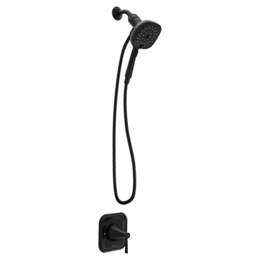 Moen 82023BL Ronan Matte Black Posi-Temp Shower Only Faucet Kit - 2