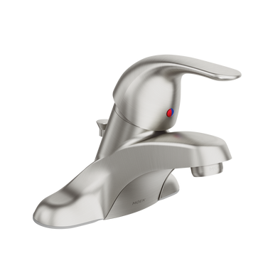 Moen 84090SRN Adler Spot Resist Brushed Nickel Single-Handle Low Arc (2-Pack) - 1