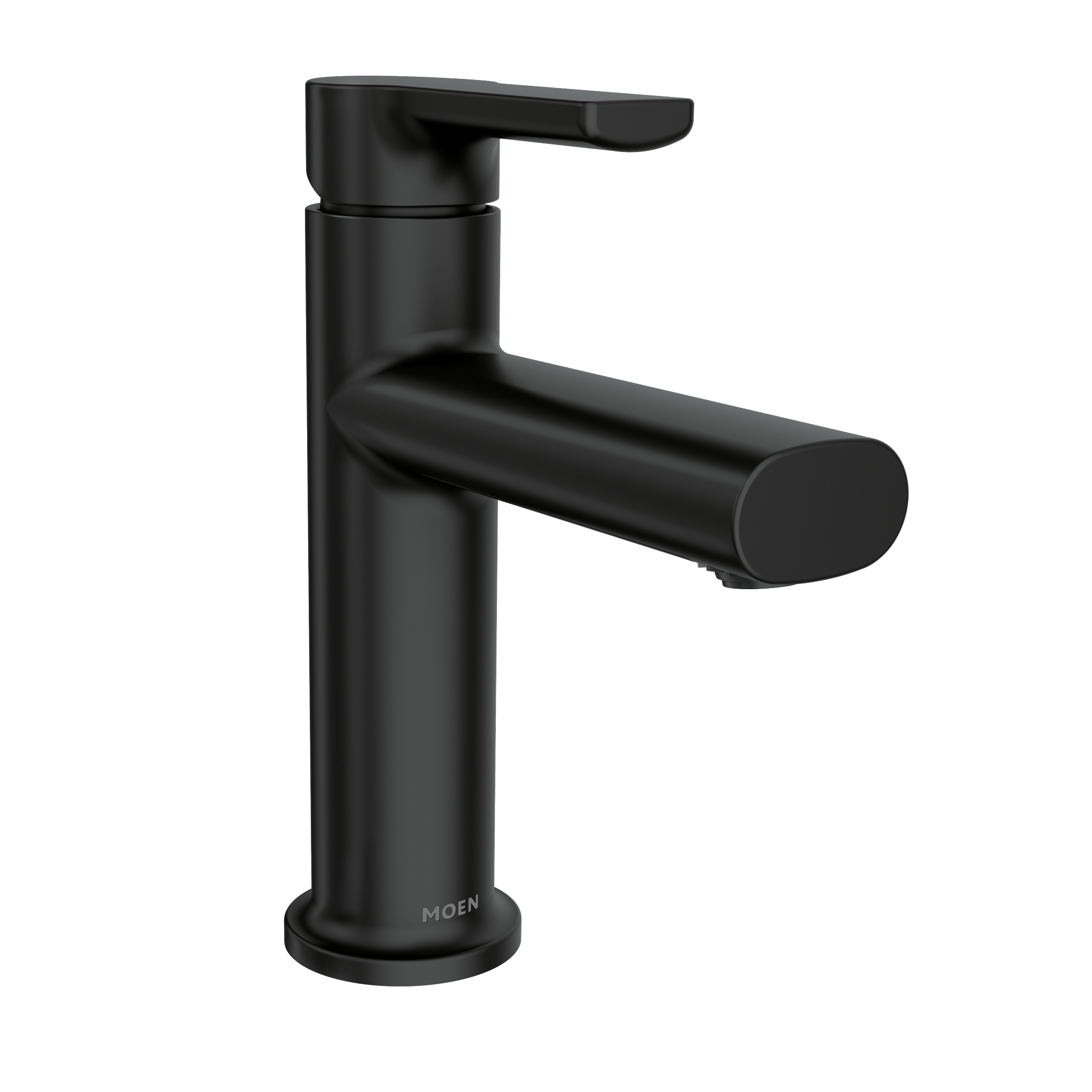 Moen 84794BL Meena Single Handle High Arc Bathroom Faucet Matte Black - 1