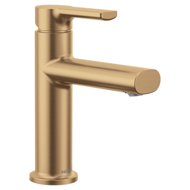 Moen 84794BZG Meena Single Handle Bathroom Faucet Bronzed Gold - 1