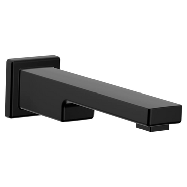 Moen 90 Degree TFS3898BL Tub Filler Matte Black Modern One-Handle Non Diverter - 2