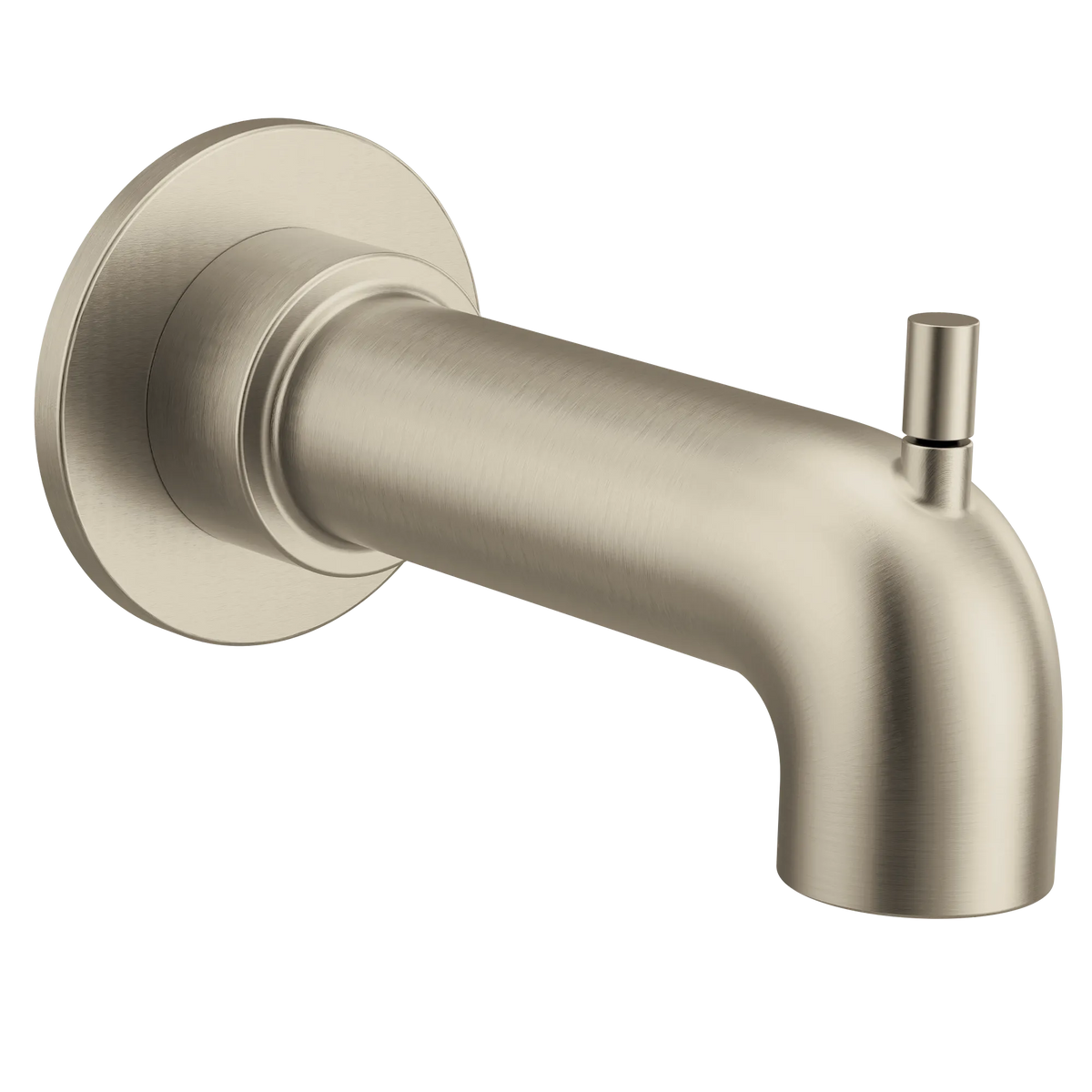 Moen Cia 3346BN Brushed Nickel Diverter Spout Modern Bath Tub Fixture - 2