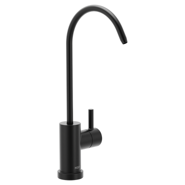 Moen Matte Black Sip One-Handle High Arc Beverage Faucet F7660BL - 1