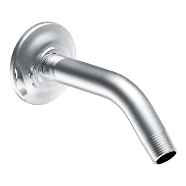 Moen S122 8" Shower Arm Extension Chrome Straight Rainshower Pipe Wall Mount - 2