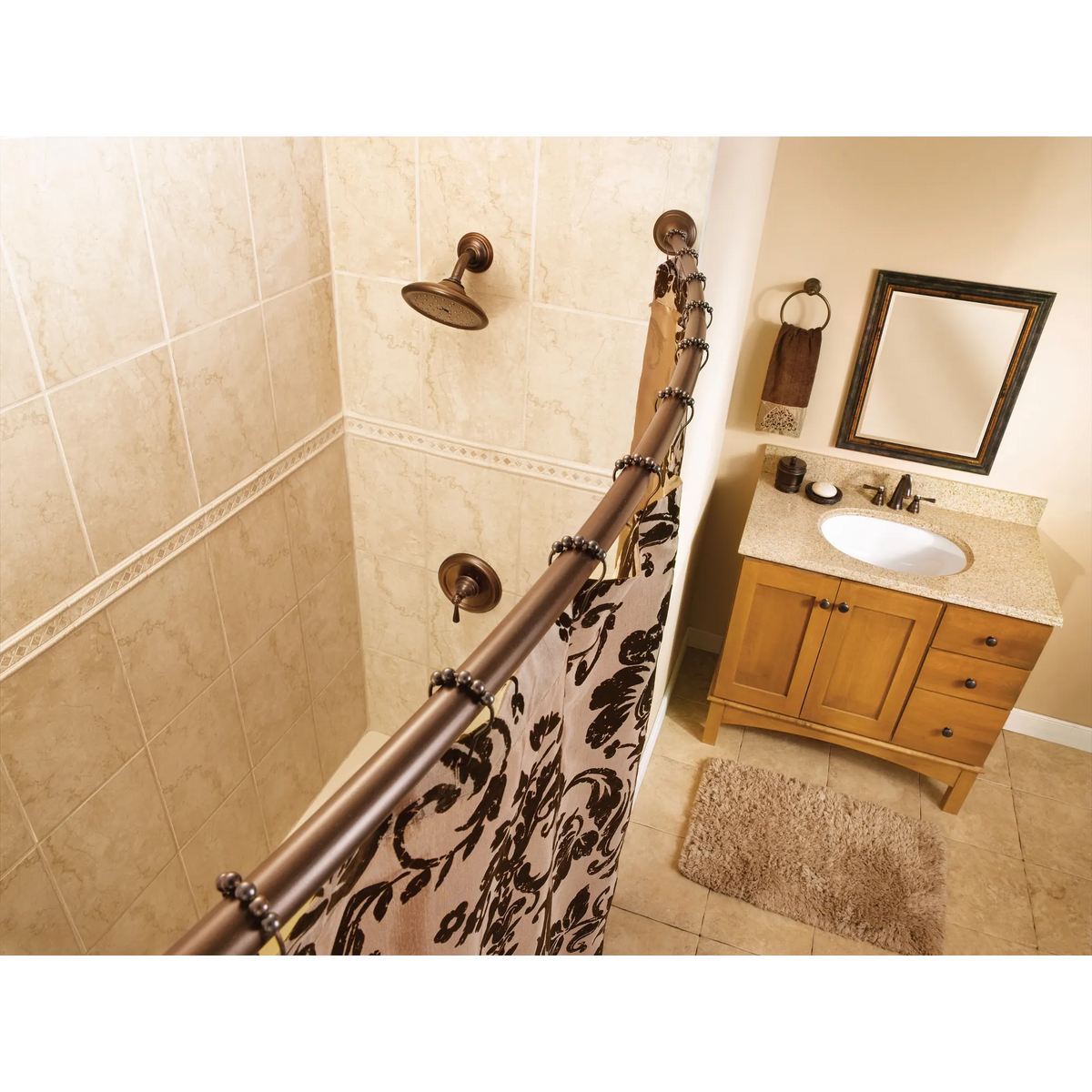 Moen S6310EPORB 7" Rainshower Shower Head - Bronze Immersion Tech 330$MSRP - 2