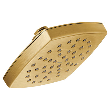 Moen S6365BG Voss 6 in Single Function Shower Head 2.5GPM in Brushed Gold - 2