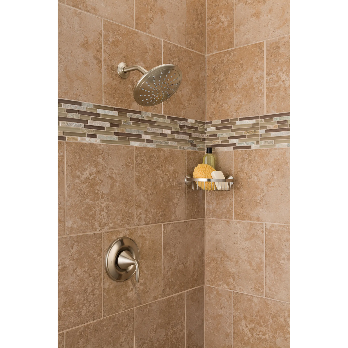 Moen T2232EPORB Eva Posi-Temp Shower Trim Oil Rubbed Bronze Rainshower Head - 2