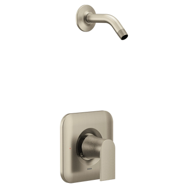 Moen T2472NHBN Genta LX Shower Trim Kit Brushed Nickel Posi-Temp Handle - 2