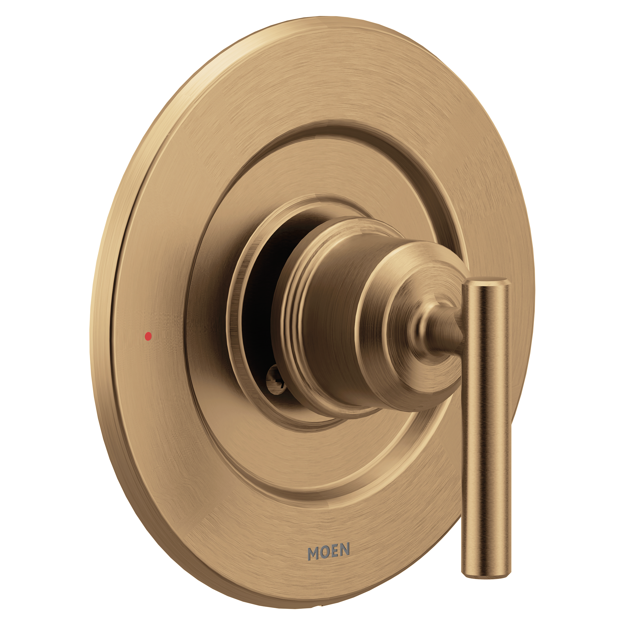 Moen T2901BZG Gibson Bronzed Gold Posi-Temp Shower Valve Lever Handle Trim - 1