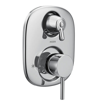 Moen T3290 Align Moentrol Transfer Valve Trim Chrome Modern Lever Handle - 2