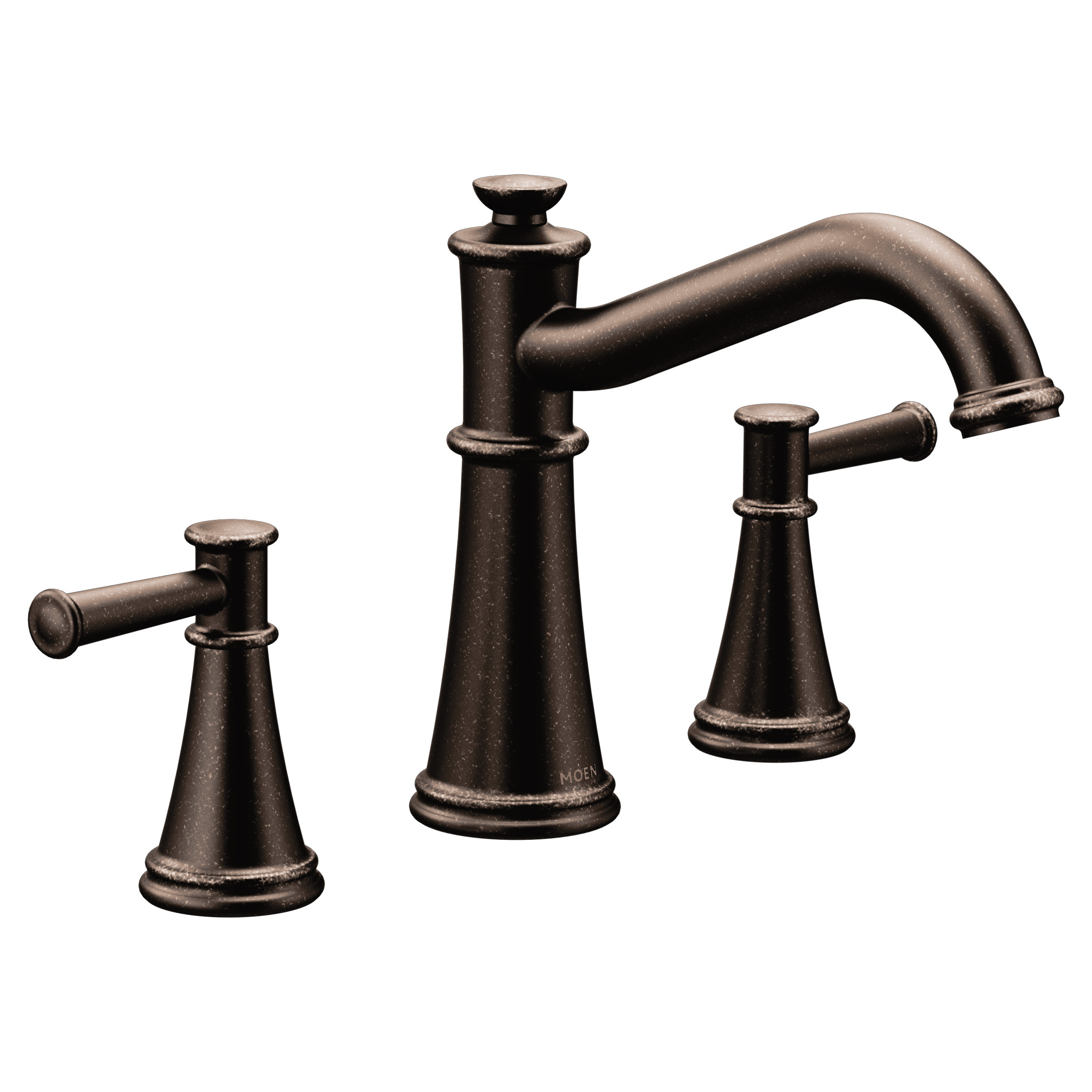 Moen T9023ORB Belfield Oil Rubbed Bronze Roman Tub Faucet 2 Handle Trim - 1