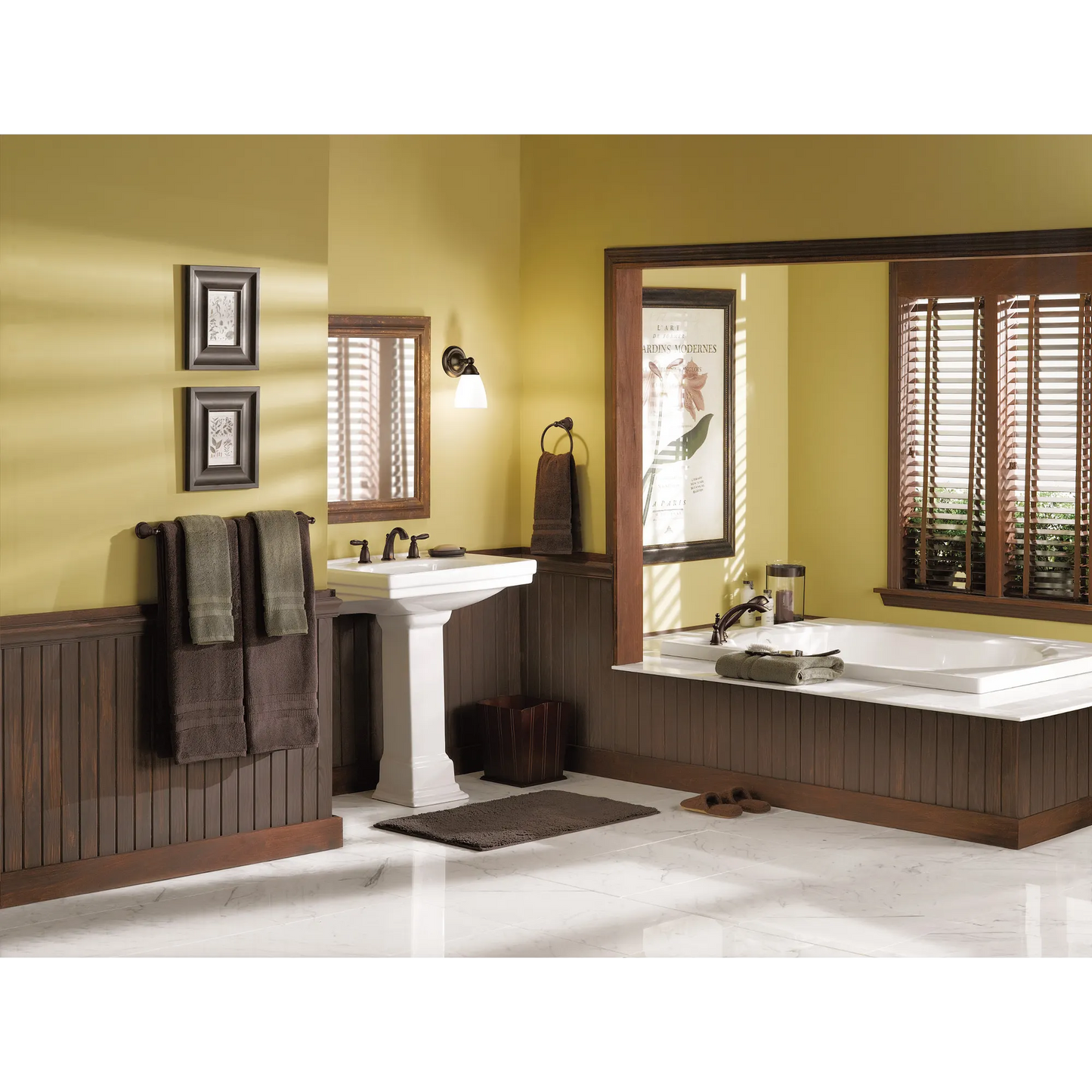 Moen T933BN Brantford Brushed Nickel Roman Tub Faucet - 2