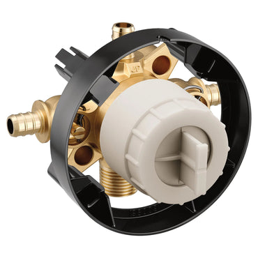 Moen U140XS M-CORE 4 Port Shower Valve 1/2 Crimp Ring PEX With Stops - 2
