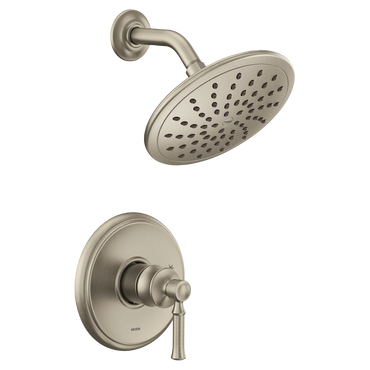 Moen UT2282EPBN Dartmoor Brushed Nickel M-CORE Shower Trim 8in Rainshower - 2