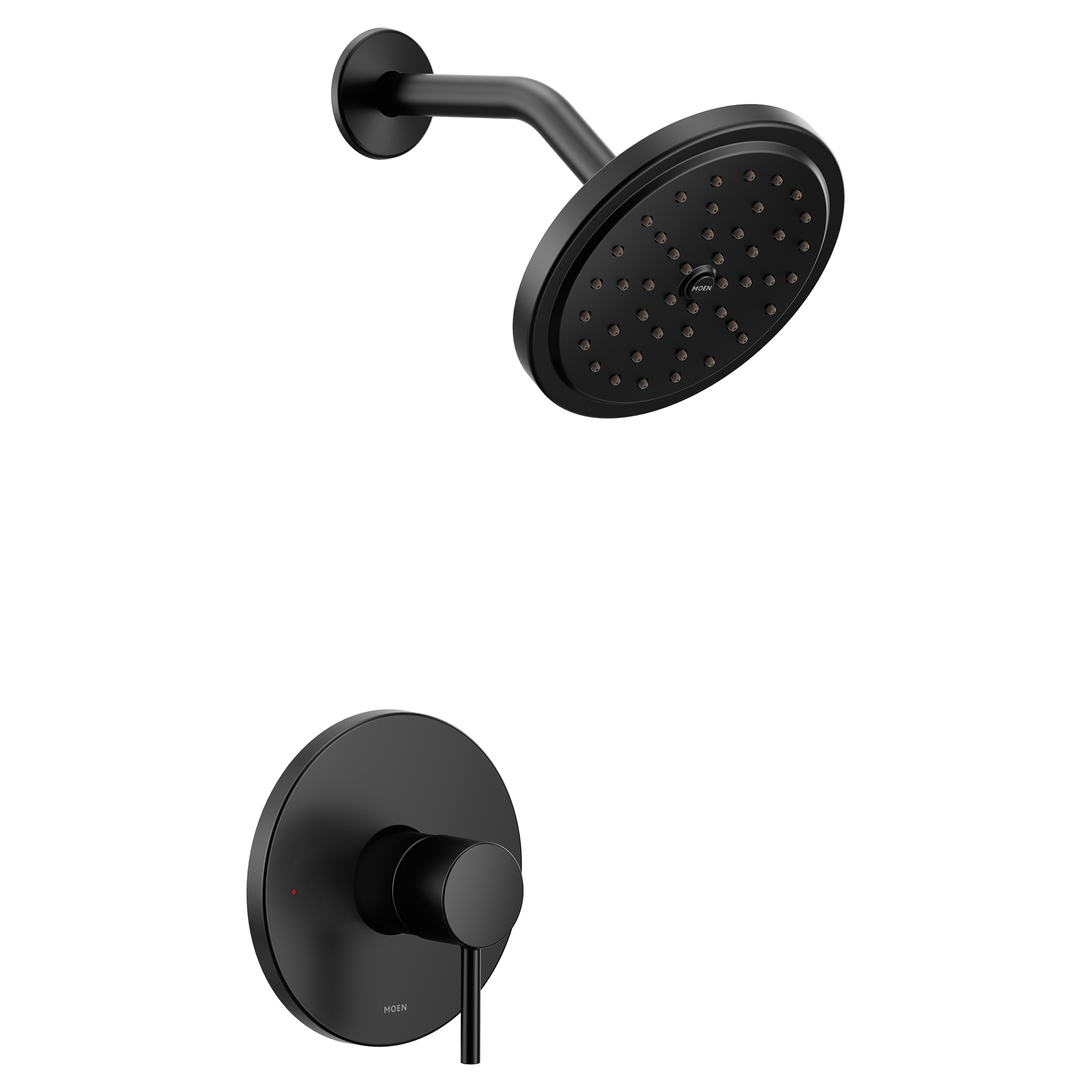 Moen UT3292BL Align Shower Trim Kit M-CORE Matte Black Rainshower Head - 1