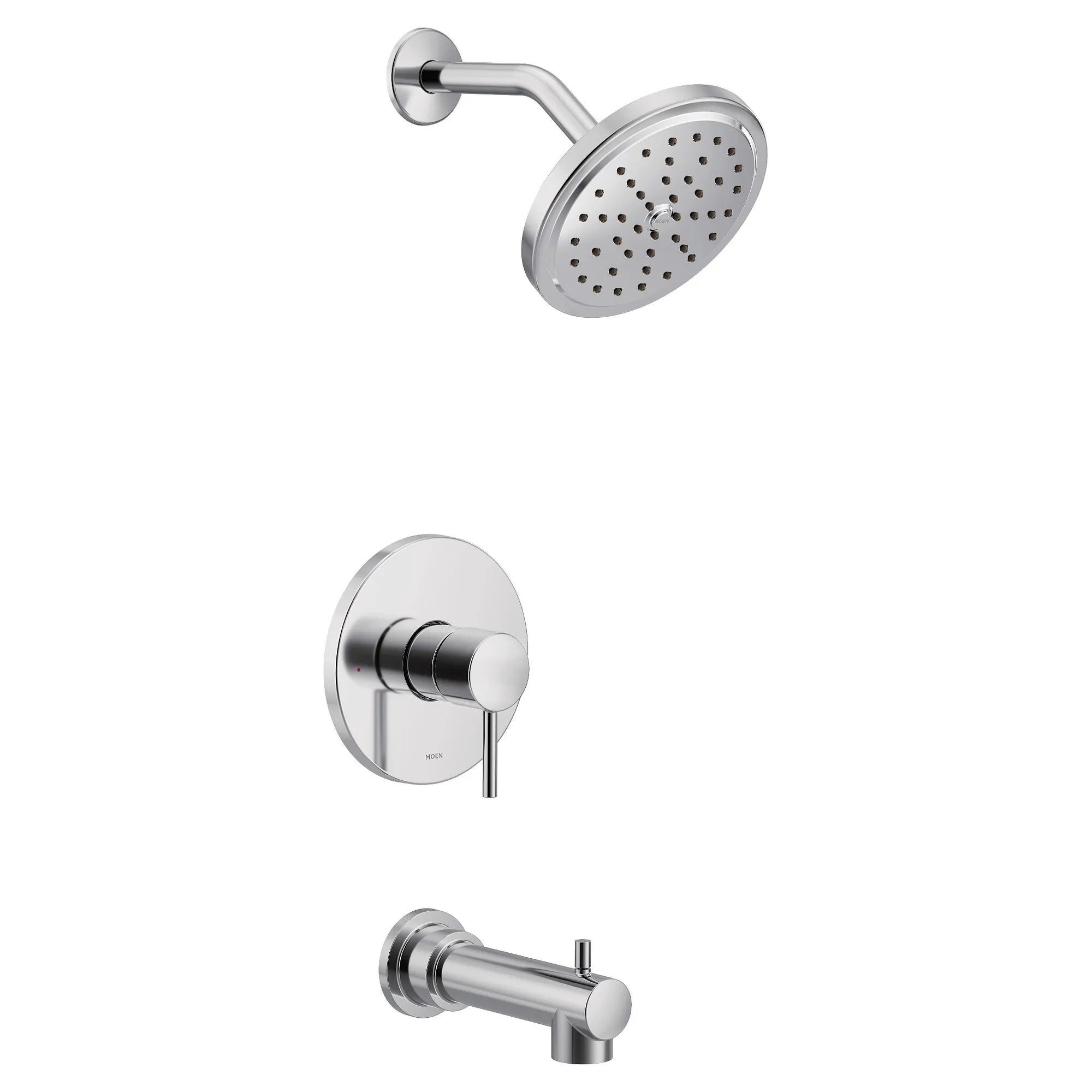 Moen UT3293 Align Tub and Shower Trim Kit M-CORE Chrome Rainshower - 1