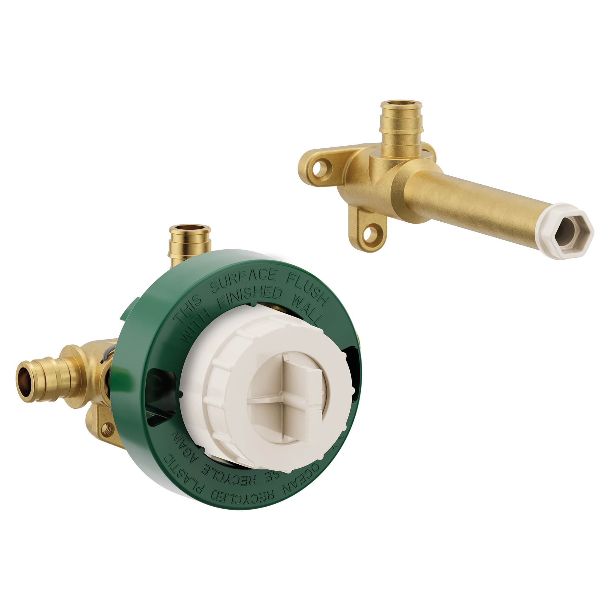 Moen WMV130CXS M-Pact Wallmount Tub Filler PEX Connection Chrome - 1