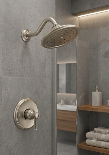 Moen UT3312EPBN Belfield Shower Trim M-CORE Brushed Nickel Rainshower Head New