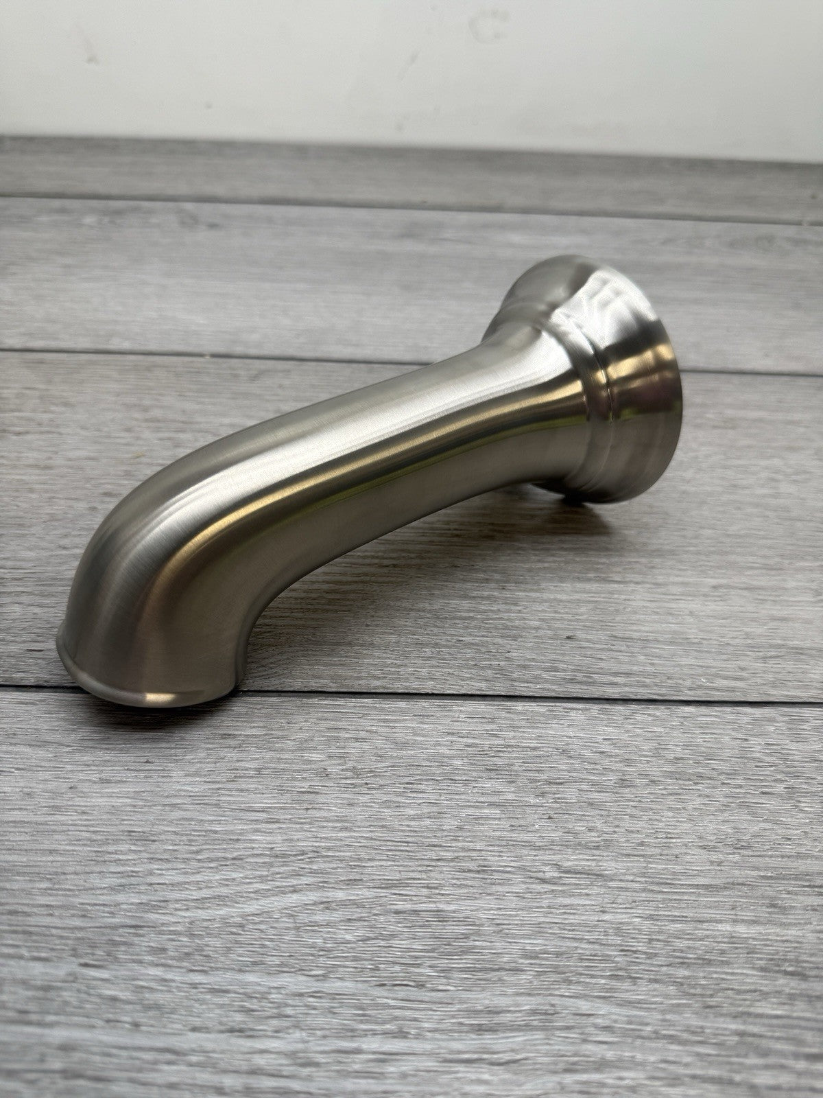 Moen 3858BN Dartmoor Brushed Nickel 7.25" Non-Diverter Tub Spout - 5