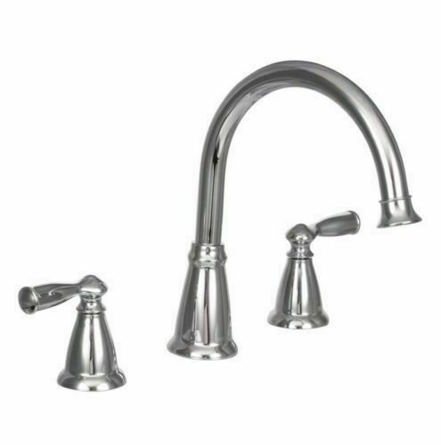 Moen 86924 Banbury Chrome Roman Tub Faucet Two Handle High Arc Deck Mount New