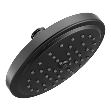 Moen S176EPBL One-Function 6 3/4" Diameter Spray Head Eco-Performance Rainshower Matte Black