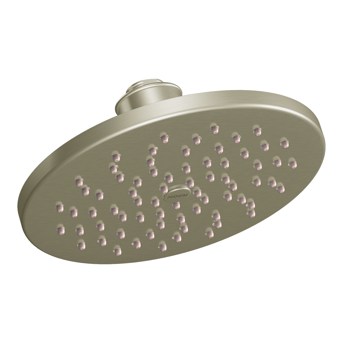 Moen S6360EPBN One-Function Eco-Performance 8" Diameter Spray Head Rainshower Brushed Nickel