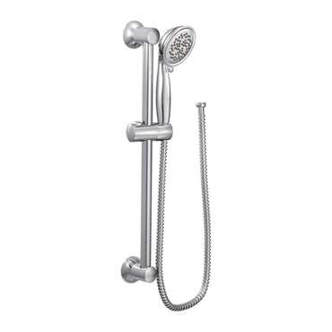 Moen 3863EP Envi Chrome Eco-Performance Handheld Shower with Slide Bar