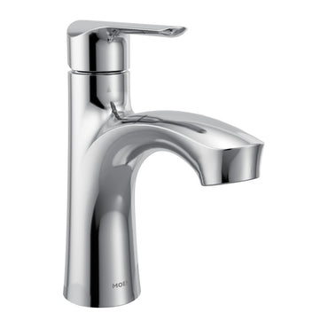 Moen 84516 Findlay Chrome Bathroom Faucet Single Handle High Arc Deckplate