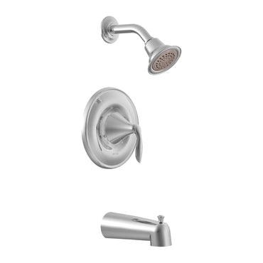 Moen T62133EP Eva Posi-Temp Tub Shower Faucet Trim Kit Chrome Eco-Performance