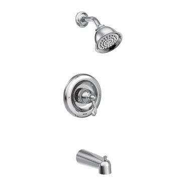 Moen T2123 Traditional Chrome Posi-Temp Tub and Shower Faucet Trim Kit