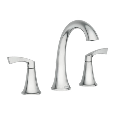 Moen 84468 2-Handle Widespread Bathroom Faucet Spot Resist Chrome