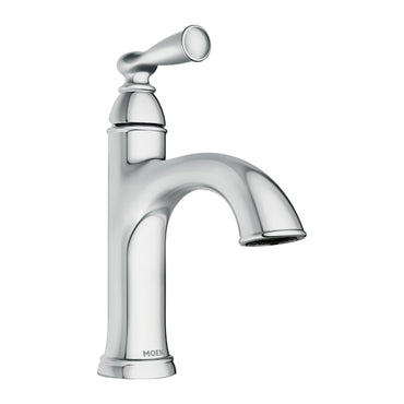 Moen 84945 Banbury Chrome Single-Handle High Arc Bathroom Faucet