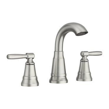 Moen 84972SRN Halle Spot Resist Brushed Nickel Single-Handle Bathroom Faucet