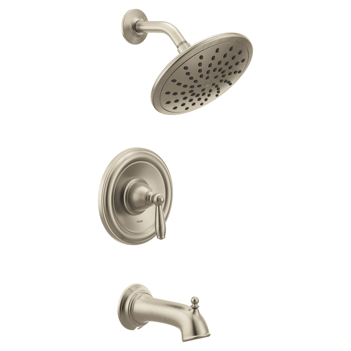Moen T2253EPBN Brantford Brushed Nickel Posi-Temp Eco-Performance Tub/Shower