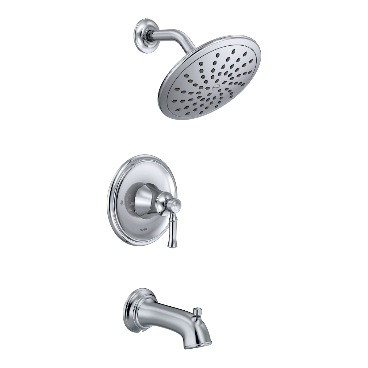 Moen T2283EP Dartmoor Chrome Posi-Temp Eco-Performance Tub/Shower
