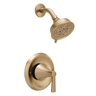 Moen T2412EPBZG Jase Bronzed Gold Posi-Temp Shower Only