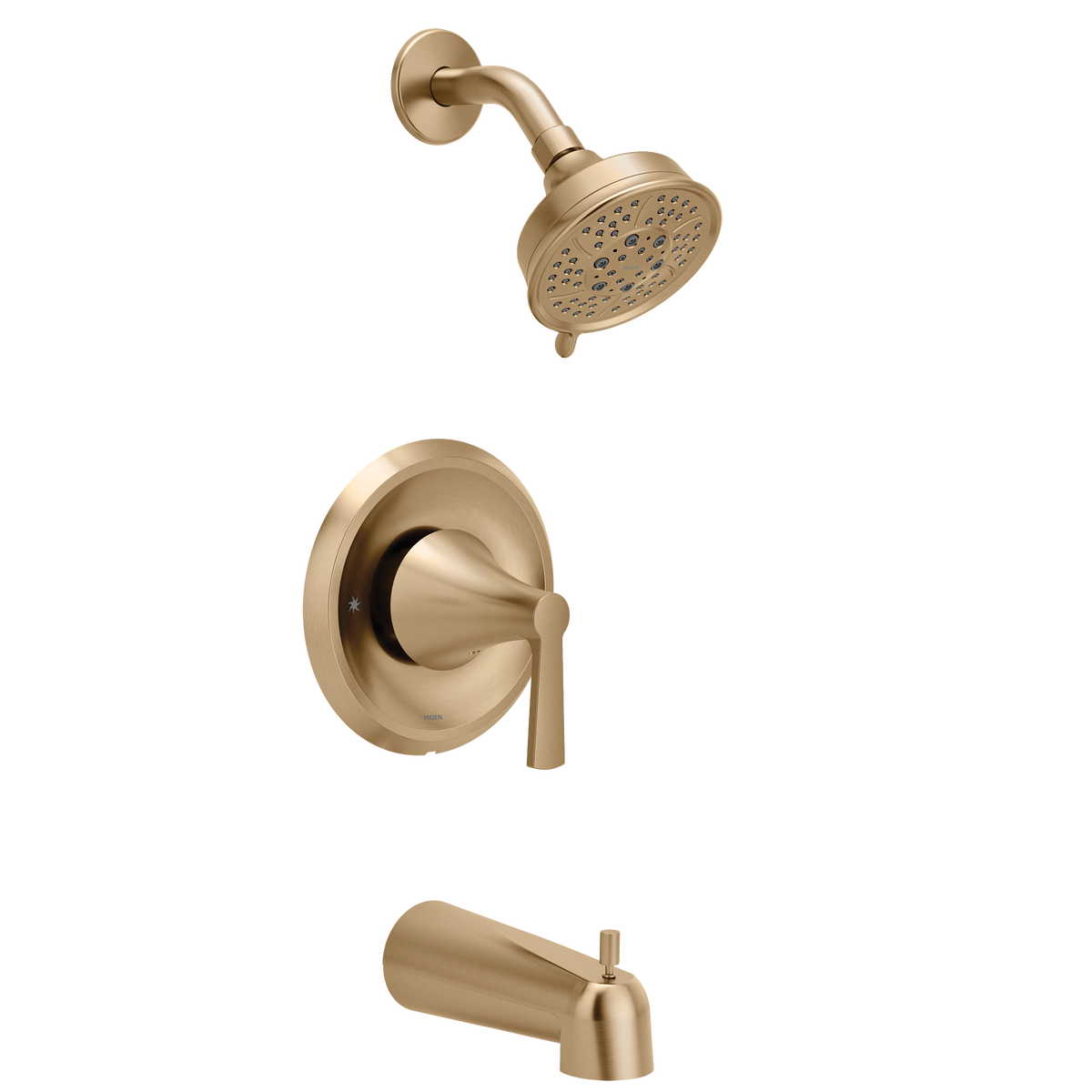 Moen T2413EPBZG Jase Bronzed Gold Posi-Temp Tub/Shower