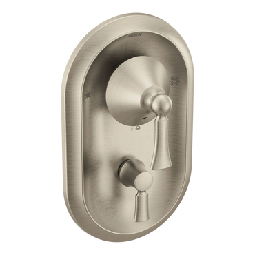 Moen T4500BN Wynford Brushed Nickel Posi-Temp with Diverter Valve Trim